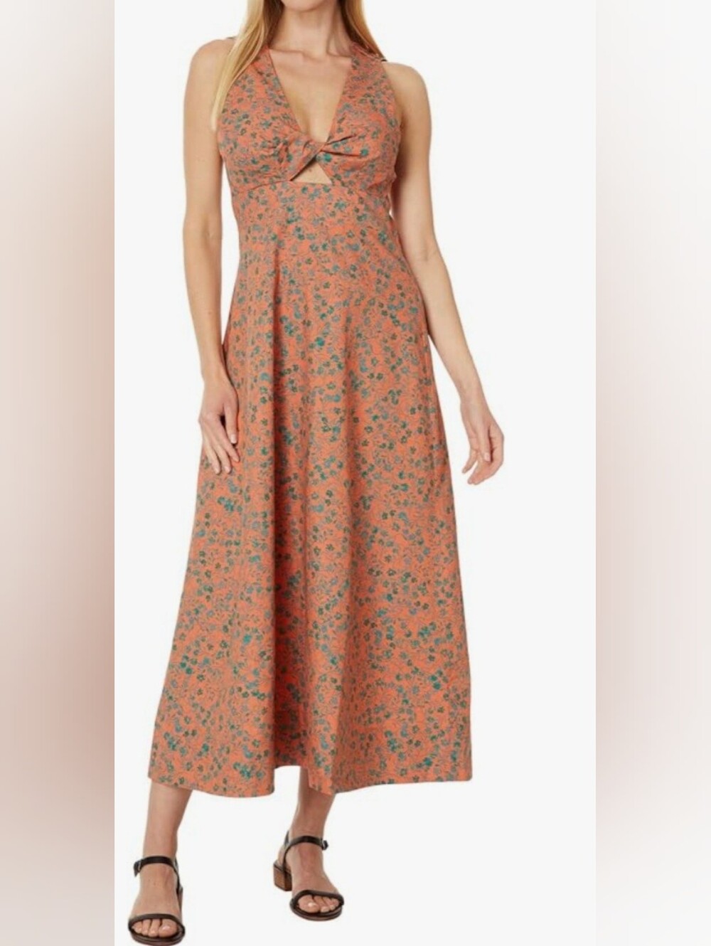 Madewell Stephanie Dress in Rust Size  10
